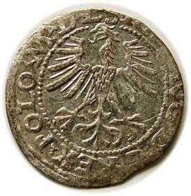 Obrazek 2 dla: Półgrosz 1564 Zygmunt II August Wilno