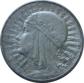 Obrazek dla: 10 złotych 1932 Głowa Kobiety II RP Warszawa