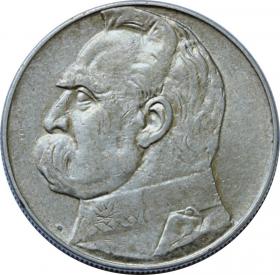 Obrazek dla: 10 złotych 1935 Józef Piłsudski II RP Warszawa