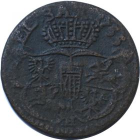 Obrazek 2 dla: Grosz 1755 August III Gubin