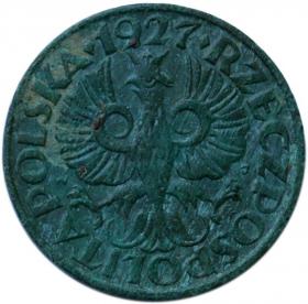 Obrazek 2 dla: 2 grosze 1927 II RP Warszawa