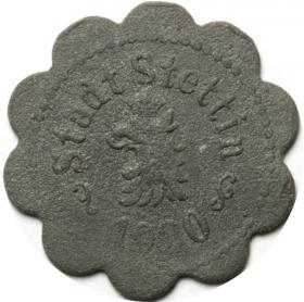 Obrazek 2 dla: 10 fenigów 1922 Szczecin / Stettin