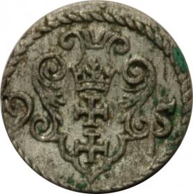 Obrazek dla: Denar 1595 Zygmunt III Waza Gdańsk