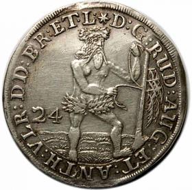 Obrazek dla: 24 mariengroschen 1695 Rudolf August i Anton Ulryk Brunszwik  Wolfenbüttel