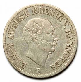 Obrazek dla: 1/12 talara 1847 Ernest August V Hanowerski Hanower