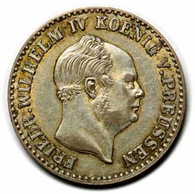 Obrazek dla: 2 1/2 silber groschen 1854 Fryderyk Wilhelm IV Niemcy Berlin