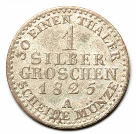 Obrazek 2 dla: 1 grosz srebrny 1825 Fryderyk Wilhelm III Niemcy Berlin