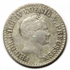 Obrazek dla: 1 silber groschen 1849 Fryderyk Wilhelm IV Niemcy Berlin