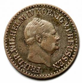 Obrazek dla: 1 silber groschen 1853 Fryderyk Wilhelm IV Niemcy Berlin