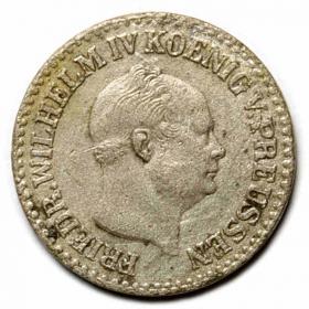 Obrazek dla: 1 silber groschen 1858 Fryderyk Wilhelm IV Niemcy Berlin