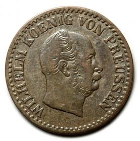 Obrazek dla: 1 silber groschen 1866 Wilhelm I Hohenzollern Niemcy Berlin