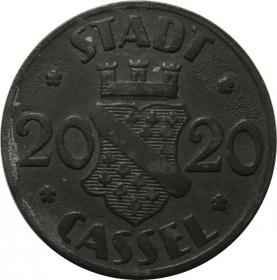 Obrazek 2 dla: 20 fenigów 1920 Cassel