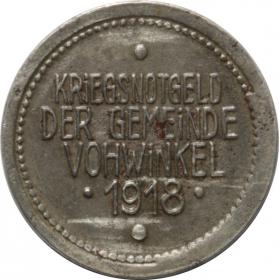 Obrazek 2 dla: 5 fenigów 1918 Vohwinkel