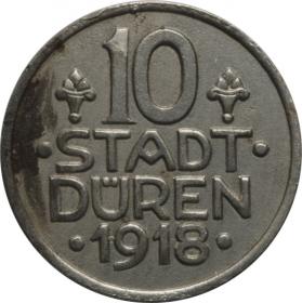 Obrazek dla: 10 fenigów 1918 Duren