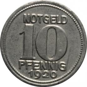 Obrazek dla: 10 fenigów 1920 Coblenz