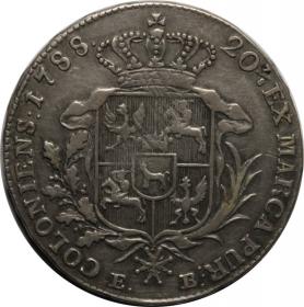 Obrazek 2 dla: Półtalar 1788 Stanisław August Poniatowski Warszawa