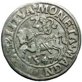 Obrazek dla: Półgrosz 1547 Zygmunt II August Wilno