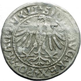 Obrazek 2 dla: Półgrosz 1547 Zygmunt II August Wilno