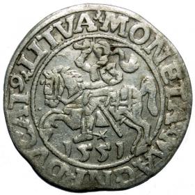 Obrazek dla: Półgrosz 1551 Zygmunt II August Wilno