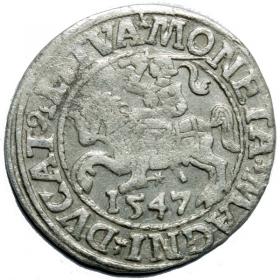 Obrazek dla: Półgrosz 1547 Zygmunt II August Wilno