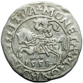 Obrazek dla: Półgrosz 1558 Zygmunt II August Wilno