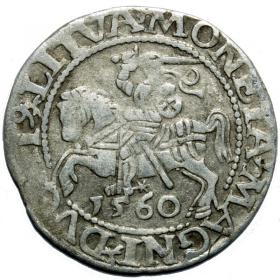 Obrazek dla: Półgrosz 1560 Zygmunt II August Wilno