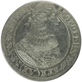 Obrazek dla: 15 krajcarów 1662 Leopold I Habsburg Wrocław