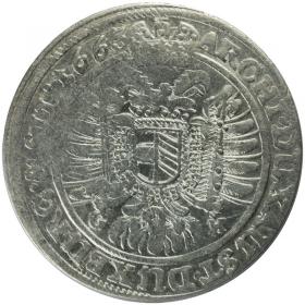 15 krajcarów 1663 Leopold I Habsburg Wrocław