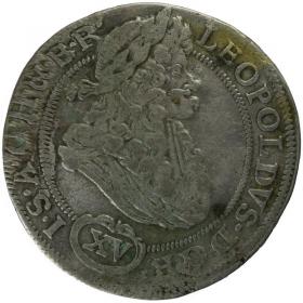 Obrazek dla: 15 krajcarów 1694 Leopold I Habsburg Wrocław
