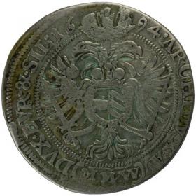 Obrazek 2 dla: 15 krajcarów 1694 Leopold I Habsburg Wrocław