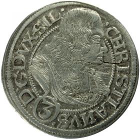 Obrazek dla: 3 krajcary 1668 Jan Chrystian Księstwo Brzesko  Legnicko  Wołowskie Brzeg