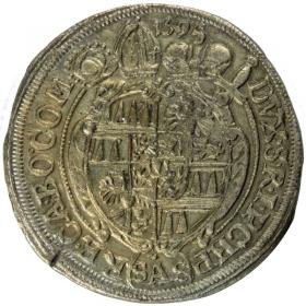 Obrazek 2 dla: 3 krajcary 1695 Karol II Liechtenstein Ołomuniec