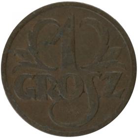 Obrazek dla: 1 grosz 1939 II RP Warszawa