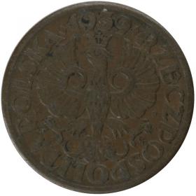 Obrazek 2 dla: 1 grosz 1939 II RP Warszawa