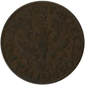 Obrazek 2 dla: 2 grosze 1927 II RP Warszawa