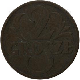 Obrazek 2 dla: 2 grosze 1938 II RP Warszawa