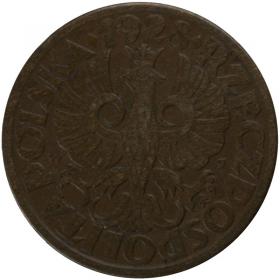 Obrazek 2 dla: 5 groszy 1928 II RP Warszawa