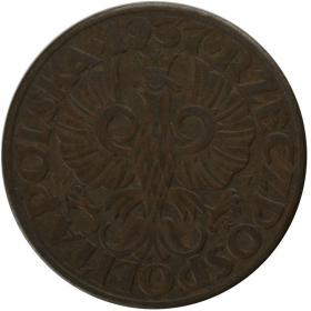 Obrazek 2 dla: 5 groszy 1937 II RP Warszawa