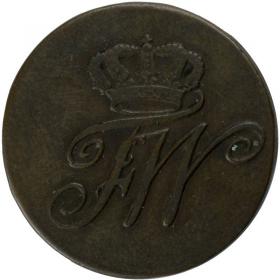 Obrazek 2 dla: 1/2 krajcara 1797 Fryderyk Wilhelm II Śląsk Wrocław