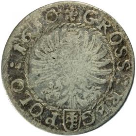 Obrazek 2 dla: Grosz 1610 Zygmunt III Waza Kraków