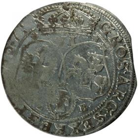 Obrazek 2 dla: Szóstak 1667 Jan Kazimierz Bydgoszcz