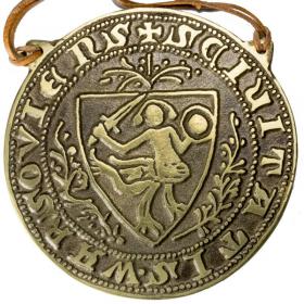 Obrazek dla: Pieczęć VII Wieków Warszawa Wieluń 3 medale