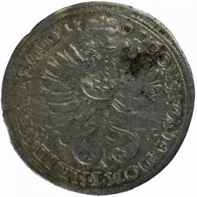 Obrazek 2 dla: 3 krajcary 1701 Krystian Ulryk Wirtemberski Księstwo Oleśnicko  Bierutowsko  Radziejowskie Oleśnica