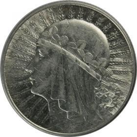 Obrazek dla: 5 złotych 1933 Głowa Kobiety II RP Warszawa