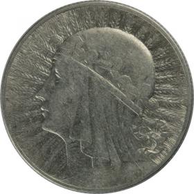 Obrazek dla: 5 złotych 1934 Głowa Kobiety II RP Warszawa
