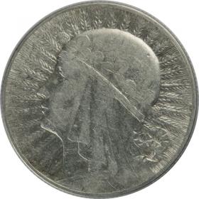 Obrazek dla: 5 złotych 1934 Głowa Kobiety II RP Warszawa