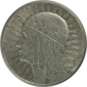 Obrazek dla: 5 złotych 1934 Głowa Kobiety II RP Warszawa