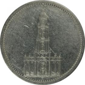 Obrazek dla: 5 marek A 1934 Kościół w Poczdamie Niemcy Berlin