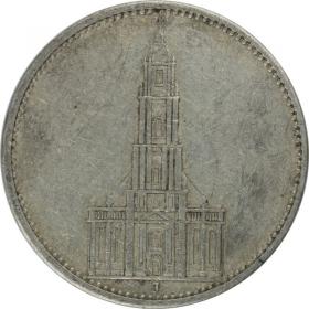 Obrazek dla: 5 marek 1934 J Kościół w Poczdamie Niemcy Hamburg