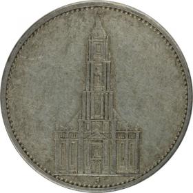 Obrazek dla: 5 marek 1934 J Kościół w Poczdamie Niemcy Hamburg